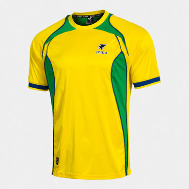 T-shirt maniche corte uomo Futbol Retro Mundial 2026 giallo verde