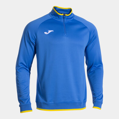 Sweatshirt man Combi Premium royal blue yellow