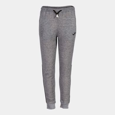 Pantalón largo niño Stripe gris melange negro