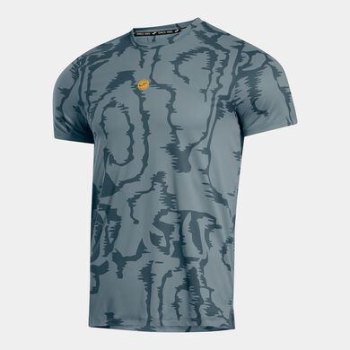 Shirt short sleeve man Indoor Gym blue