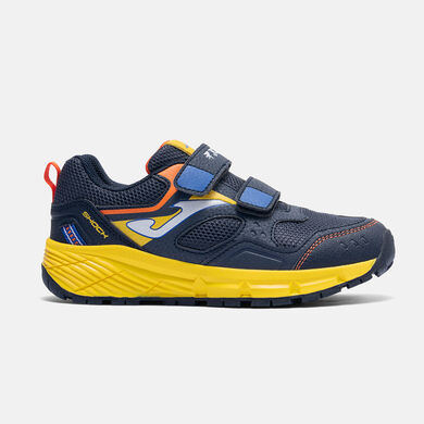 Trail-running shoes Shock Jr 26 junior navy blue