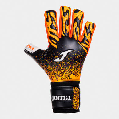 Guantes portero f&uacute;tbol Premier naranja negro