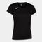 Shirt short sleeve woman Record II black