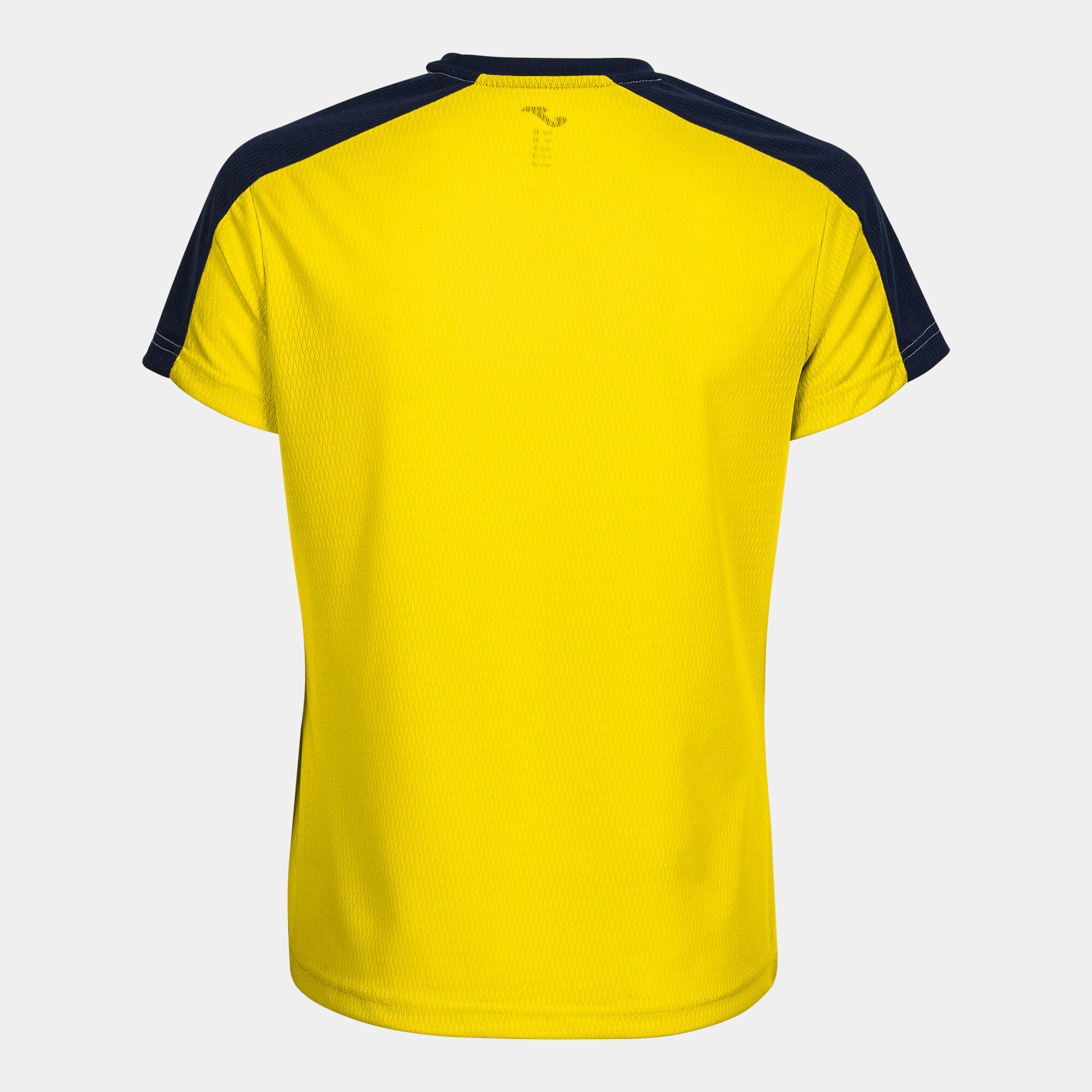 Camiseta manga corta mujer Eco Championship amarillo marino
