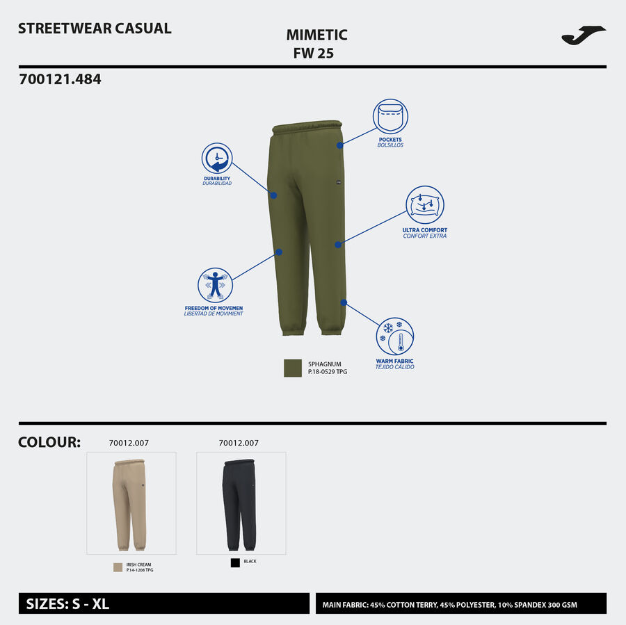 PANTALÓN LARGO MIMETIC