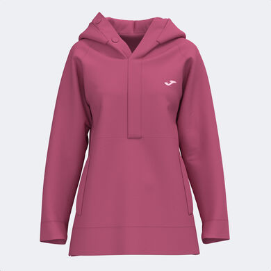 Hooded sweater woman Soft violet
