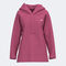 Hooded sweater woman Soft violet