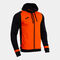 Chaqueta con capucha hombre Lider naranja negro