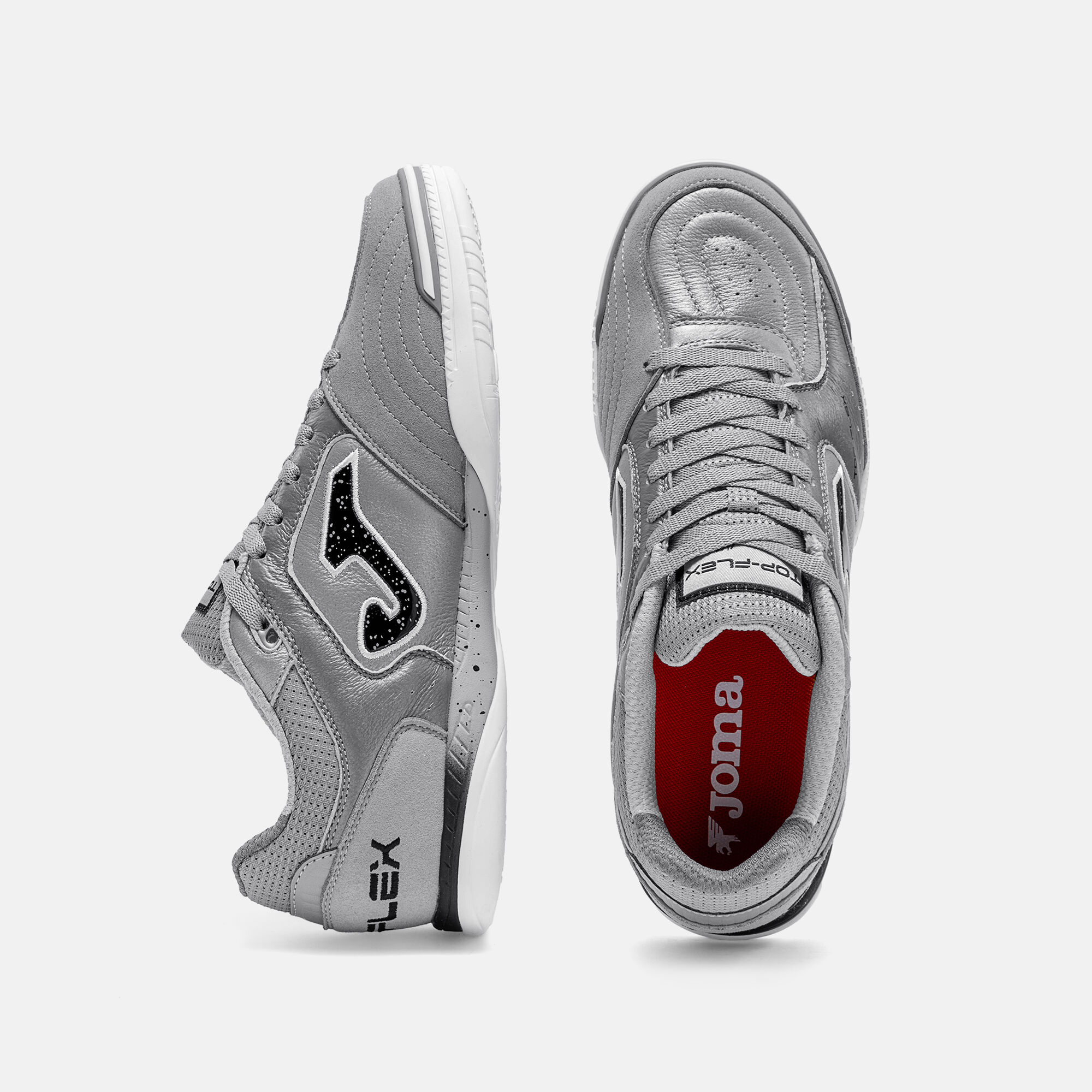Futsal shoes Top Flex 26 indoor light gray | JOMA®