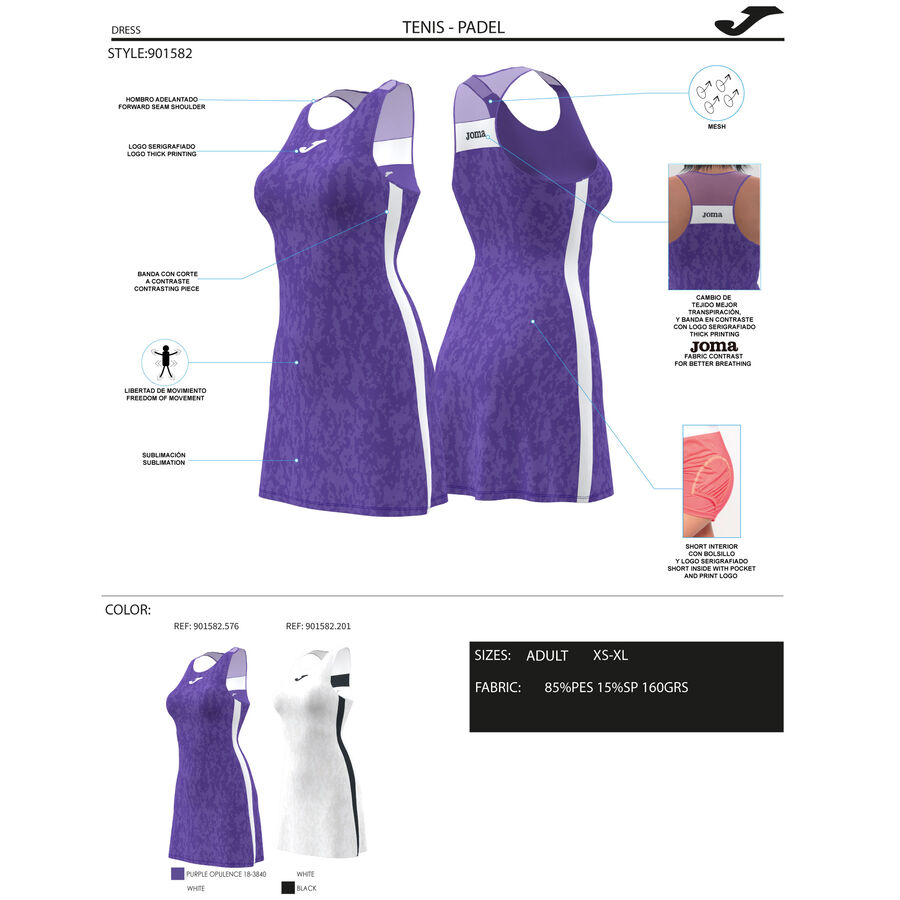 VESTIDO CANCHA