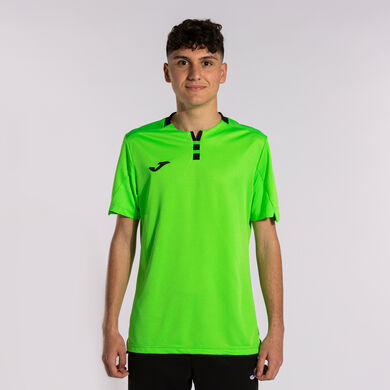 Kurzarmshirt mann Gold IV neongrün schwarz
