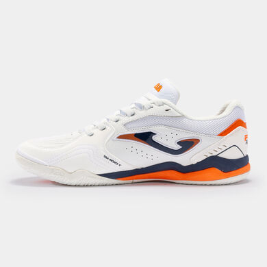 Pantofi sport fotbal în sală Fs Reactive 23 indoor alb bleumarin