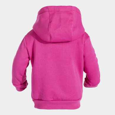 Sweatshirt mit kapuze junior Lion fuchsienfarbig