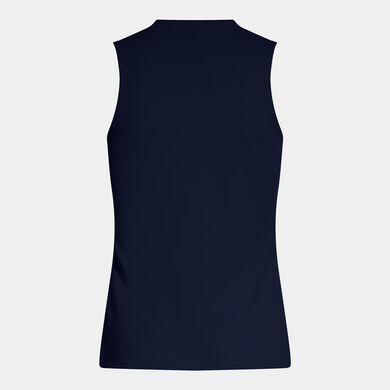Sleeveless t-shirt woman Elite Club navy blue