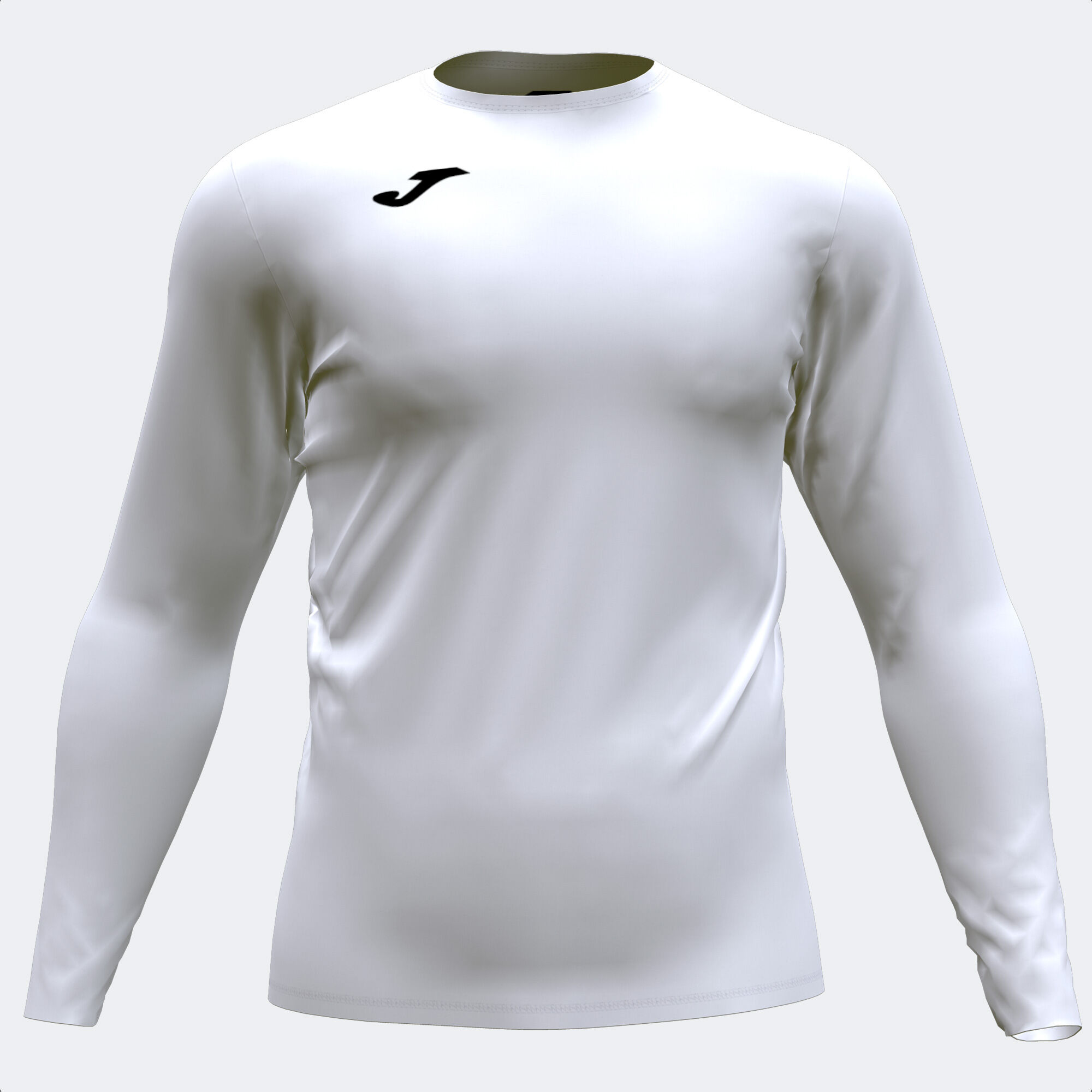 Camiseta manga larga unisex Brama Academy blanco