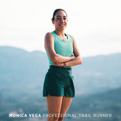 Shorts woman R-Trail Nature blue