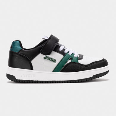 Zapatillas casual Platea Low Jr 25 junior blanco verde