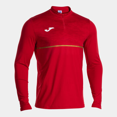 Felpa uomo Record III rosso