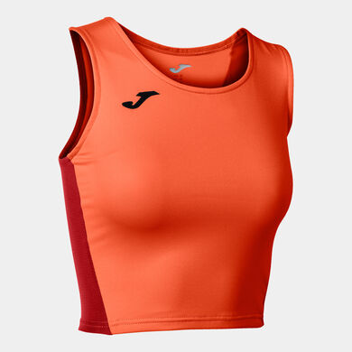 Tank-top woman R-Winner fluorescent orange