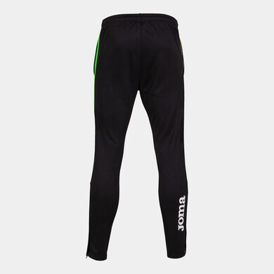 Pantalón largo hombre Eco Championship negro verde flúor