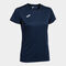 Shirt short sleeve woman Combi navy blue