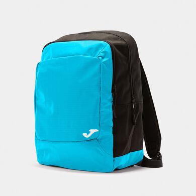 Mochila Team negro turquesa flúor