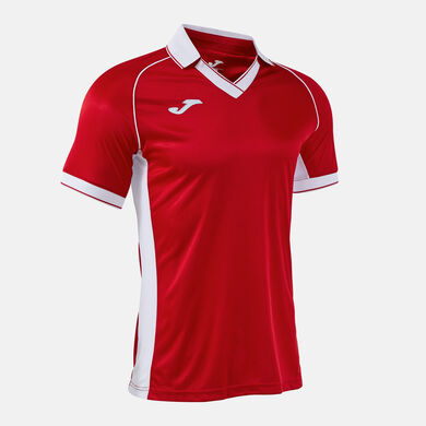 Polo manga corta hombre Vintage Eco Retro rojo blanco
