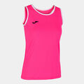 CAMISETA TIRANTES MUJER BREAK ROSA FLÚOR