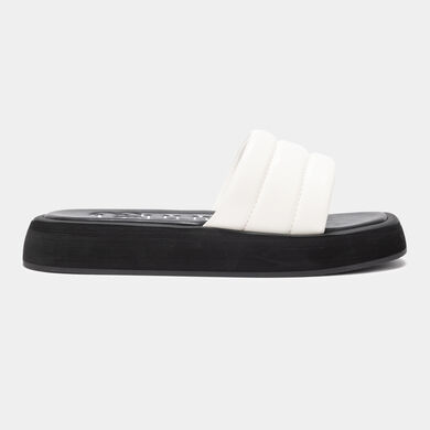 Chanclas casual S.Duna Lady 25 mujer blanco