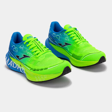 Running shoes R.2000 26 Madrid Half Marathon unisex green blue