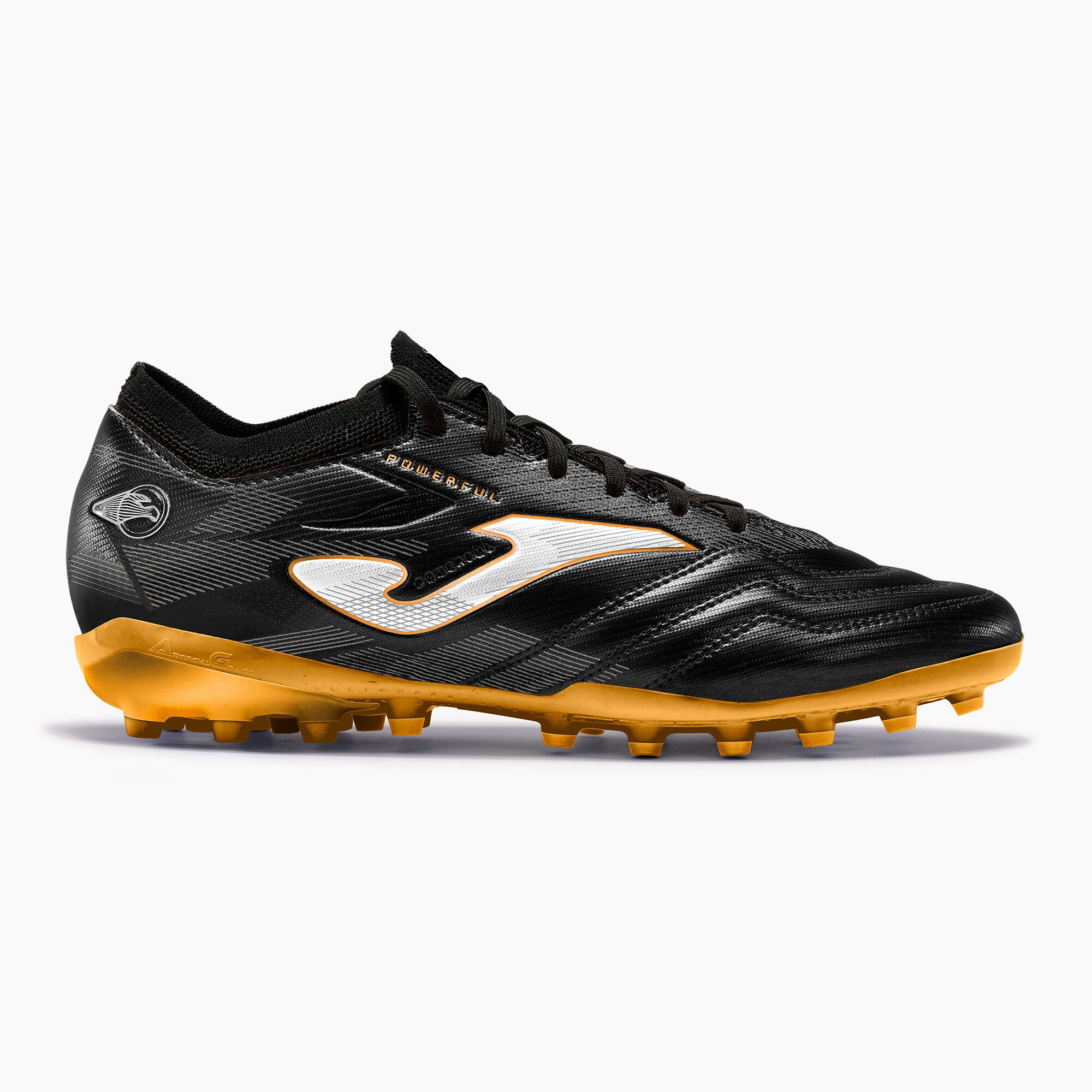 Football boots Powerful Cup 24 artificial grass black gold