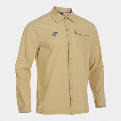 T-shirt de manga comprida homem Explorer Deva castanho