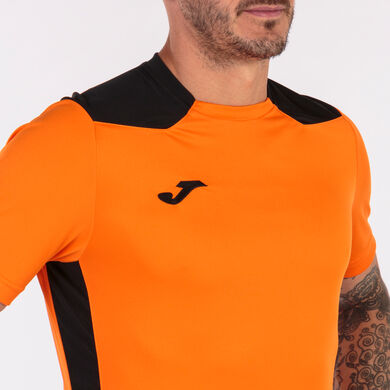 Camiseta manga corta hombre Championship VI naranja negro