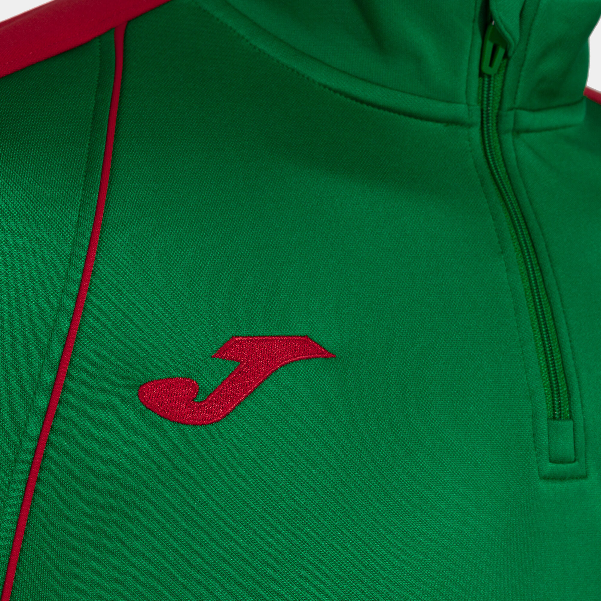 Felpe uomo Championship VII verde rosso JOMA