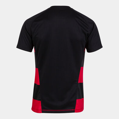 Camiseta manga corta hombre Prorugby II negro rojo