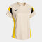 Maglia a manica corta donna Montreal beige giallo