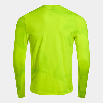 Maillot manches longues homme R-Night jaune fluo