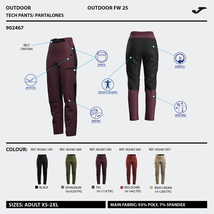 PANTAL&Oacute;N LARGO EXPLORER