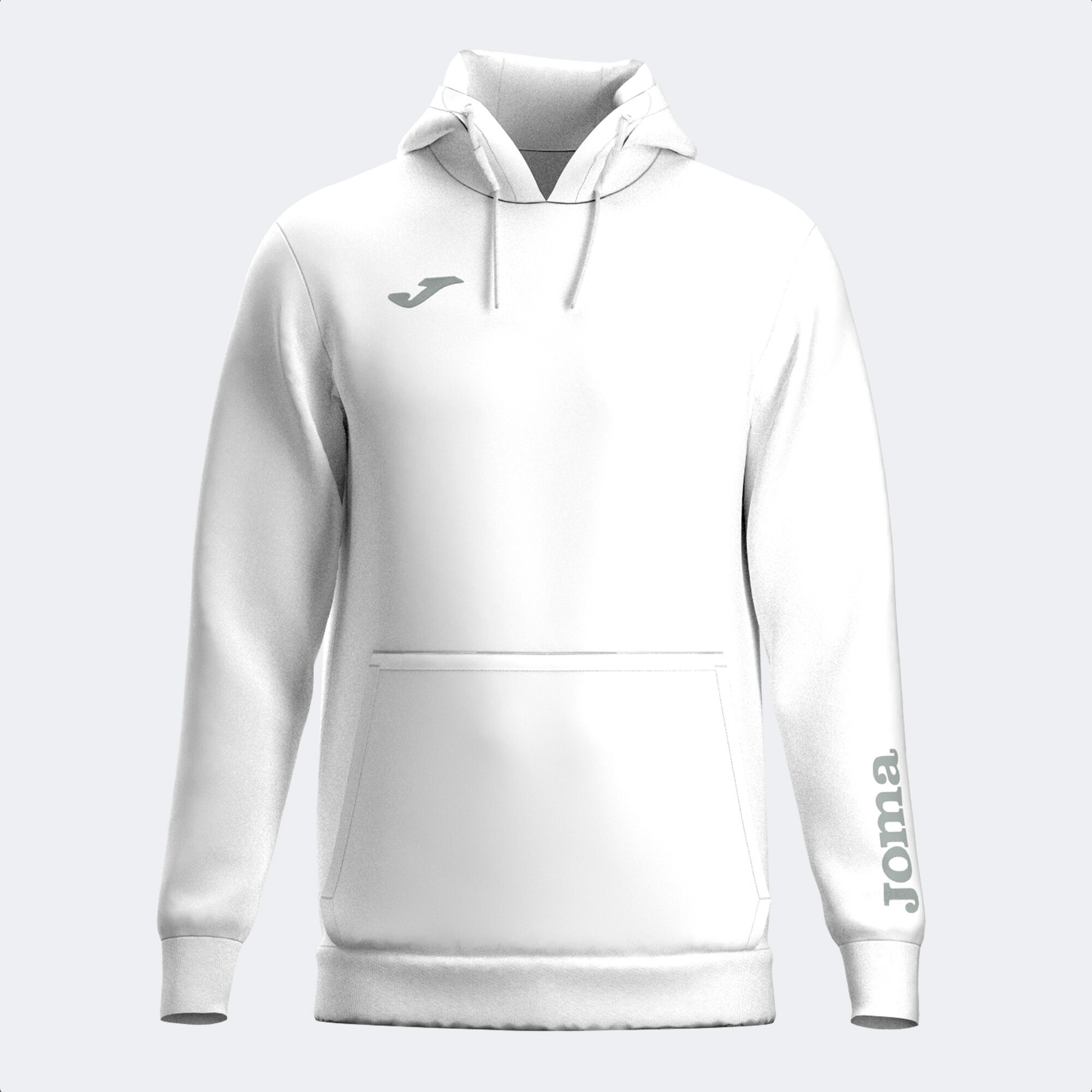 Hooded sweater unisex University white