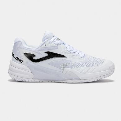 Scarpe Roland Men 25 superficie dura uomo bianco