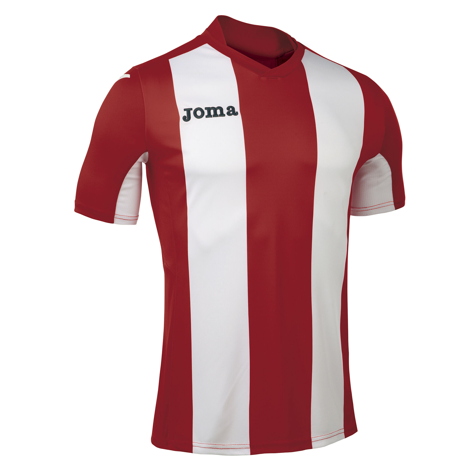 MAILLOT MANCHES COURTES HOMME PISA ROUGE BLANC