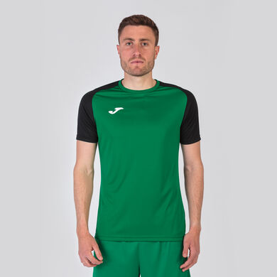 Camiseta manga corta hombre Academy IV verde negro