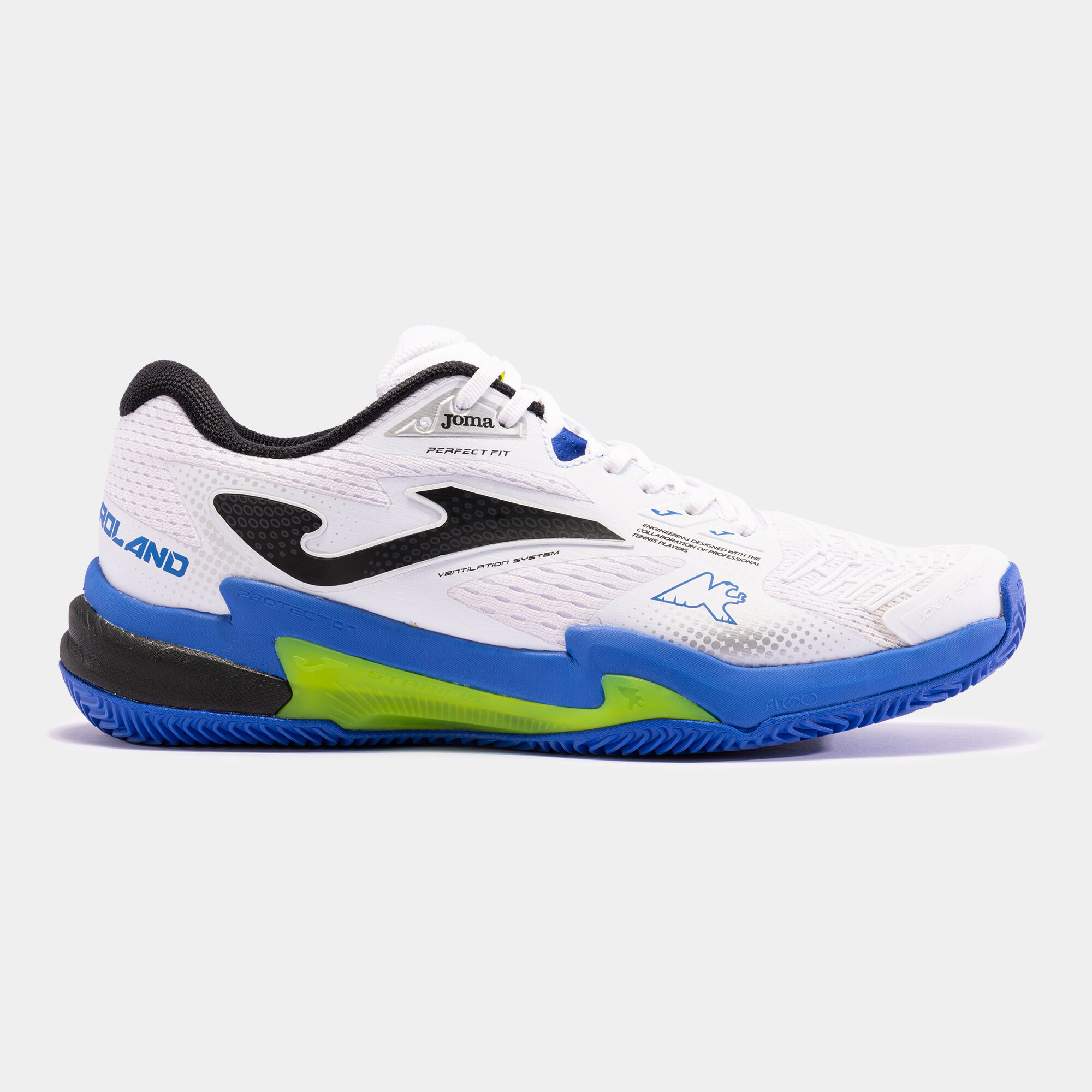Shoes Roland Men 24 clay man white JOMA