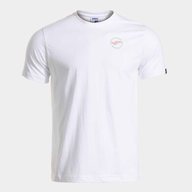 Shirt short sleeve man Chamaleon white