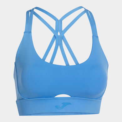 Reggiseno sportivo donna Core celeste