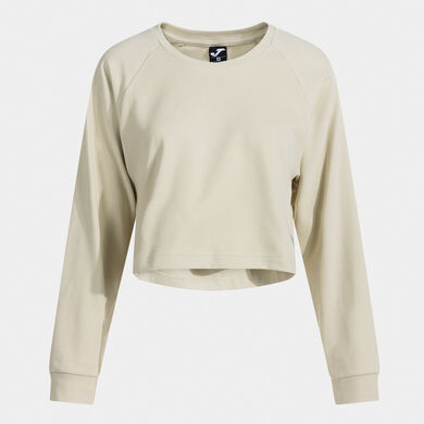 Sudadera mujer Mimetic beige