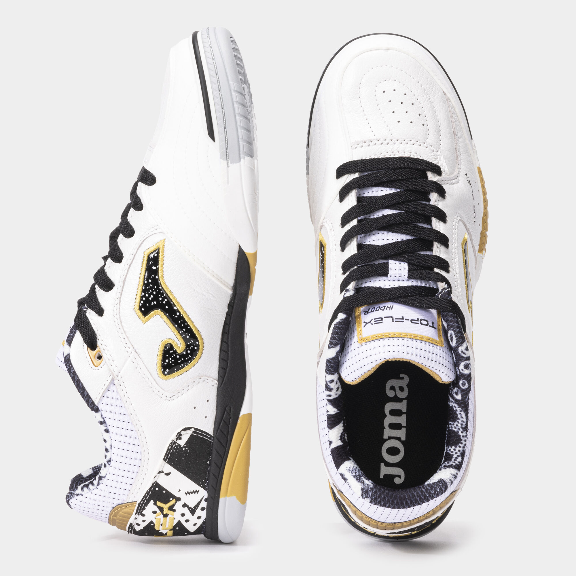 Futsal shoes Top Flex 24 indoor white black | JOMA®