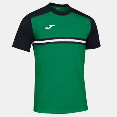 T-shirt manga curta homem Hispa IV verde preto