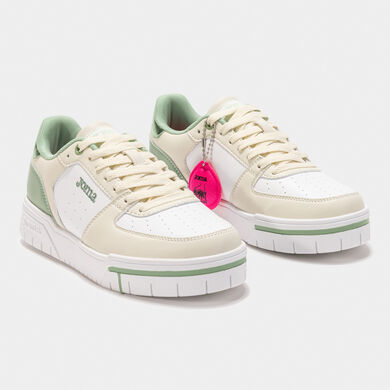 Pantofi sport casual C.Cavea Lady 25 damă alb verde