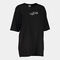 Camiseta manga corta mujer Daphne negro
